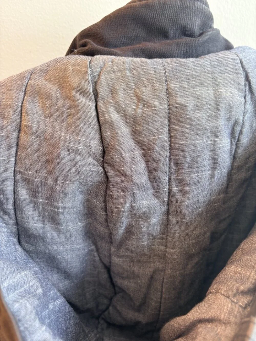 Banana Republic Men’s Medium Hooded Utility Field Jacket Gray